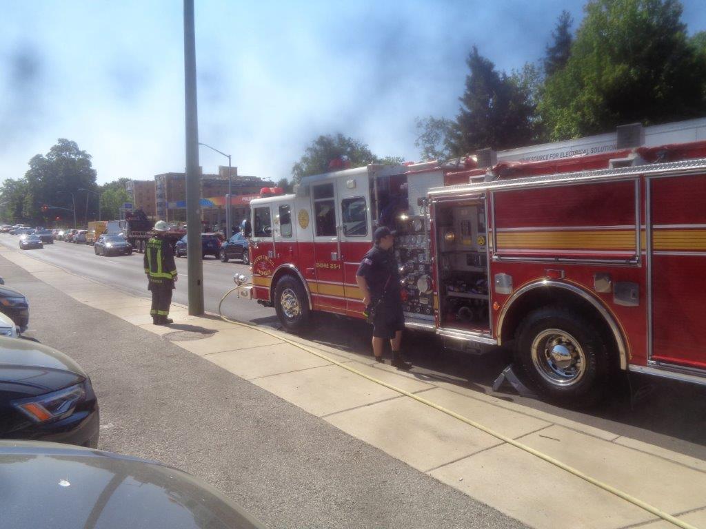 5/21/2021 0952 Mulch Fire Merion Fire Company of Ardmore